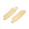 Brass Pendants X-KK-Z146-11G-2