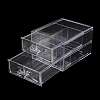 4-Grid Acrylic Jewelry Storage Drawer Boxes CON-K002-01A-3