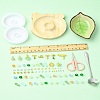 DIY Lampwork Beaded Bracelet Making Kit DIY-FZC0001-01A-4