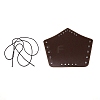 Adjustable Imitation Leather Waxed Cord Bracelets LS-BJEW-WH0012-04A-1