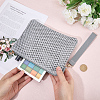 Straw Plaited Cosmetic Zipper Bags AJEW-WH20010-78A-3