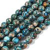 Dyed Natural Regalite/Imperial Jasper/Sea Sediment Jasper Beads Strands G-B124-C01-21-1