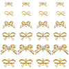60Pcs 6 Colors Rack Plating Alloy Connector Charms FIND-SC0011-09B-1