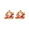 304 Stainless Steel Enamel Pendants SA-CBA85C0-01A-G-1