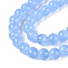 Transparent Glass Imitation Cat Eye Beads Strands GLAA-Q110-01B-05-3