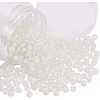 Spray Painted Crackle Glass Beads CCG-PH0002-15-1