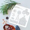 Plastic Reusable Drawing Painting Stencils Templates DIY-WH0172-903-3