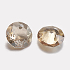 Faceted Glass Rhinestone Charms RGLA-F051-12mm-001GS-2