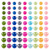 540Pcs 27 Style Spray Painted ABS Plastic Imitation Pearl Beads OACR-TA0001-18-2