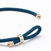 Braided Nylon Cord Bracelet Making MAK-A017-D02-05G-3