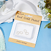 5Pcs Brass Twister Clasps KK-BBC0012-46-6