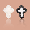 20Pcs 2 Colors Glass Beads Enamel Beads BLOW-SC0001-02-7