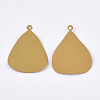 Spray Painted Eco-Friendly Iron Pendants IFIN-T009-18C-2