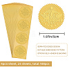 Self Adhesive Gold Foil Embossed Stickers DIY-WH0211-295-2