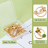 24Pcs 6 Styles Alloy Pendants FIND-TA0004-63-5