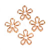 Plated UV Acrylic Beads TACR-S161-04D-3
