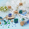 Glass Bead in Transparent Glass Bottle Display Decorations AJEW-AB00172-4
