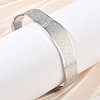 Abstract Pattern 304 Stainless Steel Cuff Bangles for Women BJEW-D466-04P-4