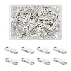 Spritewelry 100Pcs 3-Hole Iron Grade A Rhinestone Bridge Spacers RB-SW0001-02-26