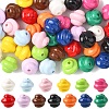 30Pcs Opaque Acrylic Beads OACR-YW0003-87A-2