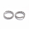 Tarnish Resistant 304 Stainless Steel Open Jump Rings X-STAS-F191-11P-B-2