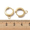 201 Stainless Steel Huggie Hoop Earrings Findings STAS-A167-01M-G-3