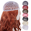 1Pc Cloth African Kufei Hat for Women AJEW-TADJ0001-12G-1