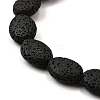 Dyed Natural Lava Rock Beads Strands G-A264-A02-01B-3