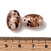 Handmade Gold Sand Lampwork Beads LA-CBAC6A6-01F-4