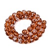 Handmade Lampwork Beads Strands LAMP-Q041-11H-2