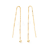 925 Sterling Silver Ear Thread STER-P047-09G-2