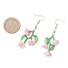 304 Stainless Steel Dangle Earrings EJEW-MZ00587-01-4