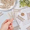Ladder Unfinished Wooden Ornaments WOOD-WH0100-31-3