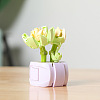 Plastic Succulent Flowers Plant Building Blocks DIY Toy Set DIY-I077-02-1