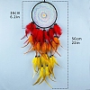 Cotton Woven Net/Web with Feather Hanging Decorations PW-WGB1C4D-01-2