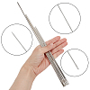 6Pcs 3 Styles Sewing Steel Needles FIND-WR0012-51-3