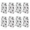 15Pcs Football Pattern Paper Bakery Bags ABAG-TA0002-32B-2