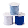 3 Colors Flat Polyester Elastic Cord EC-TA0001-04-1