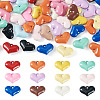 50Pcs Baking Paint Acrylic Pendants OACR-TA0004-83B-2