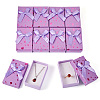Polka Dot Pattern Cardboard Jewelry Packaging Boxes CON-TAC0011-04B-04-2