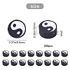 SUNNYCLUE 200Pcs Yin Yang Style Handmade Polymer Clay Beads DIY-SC0015-66A-2