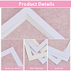 Square Paper Picture Frame FIND-WH0139-300-4