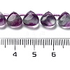 Natural Purple Fluorite Beads Strands G-NH0032-A02-02-5