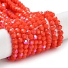 Opaque Glass Beads Strands EGLA-A035-P4mm-L03-1