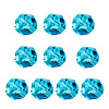 10Pcs Glass Imitation Austrian Crystal Beads GLAA-TADJ0001-11G-1