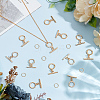 12Pcs Brass Toggle Clasps KK-ME0002-33-4