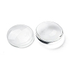Transparent Glass Cabochons X-GGLA-R026-30mm-1