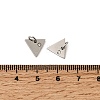 316 Surgical Stainless Steel Pendants STAS-J038-07P-3