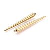 304 Stainless Steel Pendants STAS-T075-22F-G-2