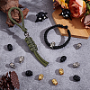 40Pcs 4 Styles Alloy Bead Cone FIND-NB0006-51-4